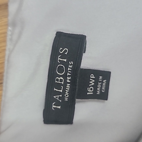 TALBOTS FIT AND FLARE DRESS POCKETS 16 WP - Picture 2 of 7